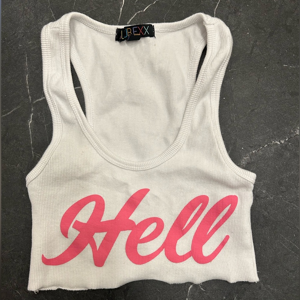 Dolls Kill x ClubExx Hell Crop Top